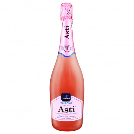 Вино игристое Asti Tairovo Premium розовое сладкое 10-13,5% 0,75л slide 1