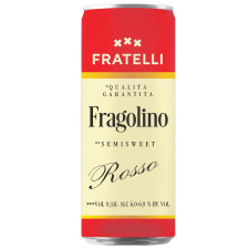 Напиток игристый Fratelli Fragolino винный красный полусладкий 6-6,9% 0,33л mini slide 1