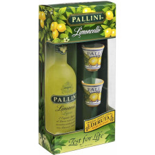 Набір Лікер Лимончелло, Паллини / Limoncello, Pallini, 26%, 0.75л, в подарунковій коробці mini slide 1