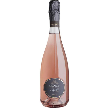 Ігристе вино Просекко Кюве 1821 / Prosecco Cuvée 1821, Zonin, рожеве брют 0.75л
