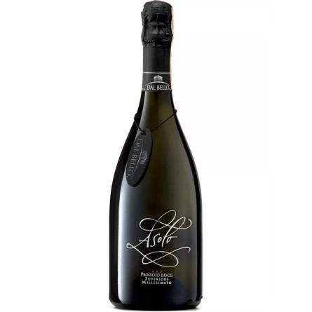 Ігристе вино Просекко Суперіор Міллезімато, Асоло / Prosecco Superiore Millesimato, Asolo, Dal Bello, біле сухе 11% 0.75л