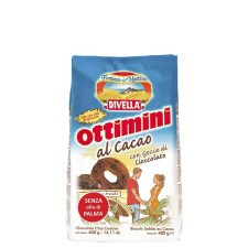 Печиво Ottimini al Cacao, Divella, 400г mini slide 1