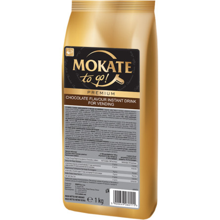 Гарячий шоколад Mokate To Go Chocolate Drink Premium 1 кг