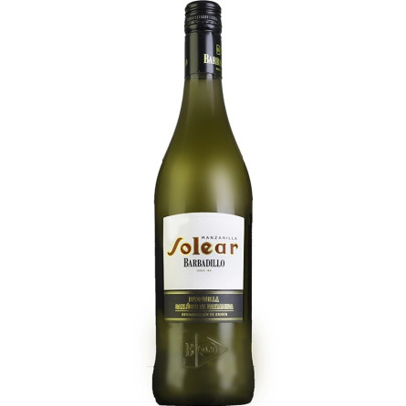 Херес Солеар Манзанийа, Барбадильо / Solear Manzanilla, Barbadillo, 15% 0.75л