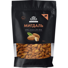 Мигдаль Best Way Foods Цілий неочищений 30-32 мм 500 г mini slide 1