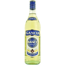 Вермут Ганча, Б'янко / Gancia, Bianco біле солодке 14.8% 1л mini slide 1