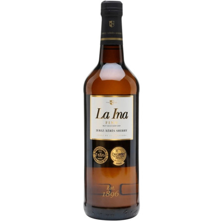 Херес "Ла Ина" Фино Шерри / "La Ina" Fino Sherry, Lustau, 15% 0.75л