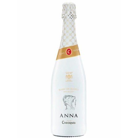 Ігристе вино Кава, Анна / Cava, Anna, Codorniu, біле брют 11.5% 0.75л