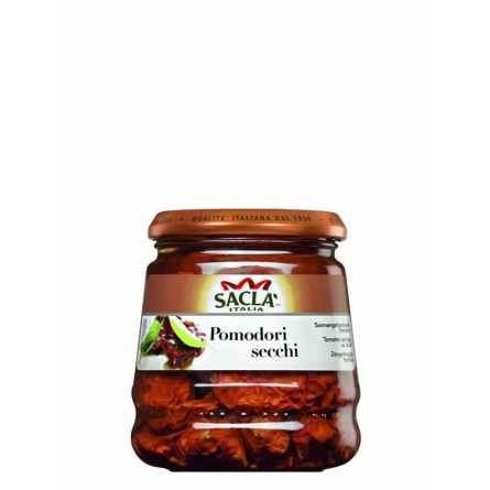 Вяленые помидоры с орегано в масле, Sacla, 280г