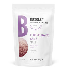 Сіль на основі бузини Elderflower Crust Salt, Busols, 200г mini slide 1