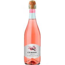 Ігристе вино Ламбруско Сербії Емілія, &quot;Розе Світ&quot; / Lambrusco Cerbio Emilia, &quot;Rose Sweet&quot;, рожеве солодке 0.75л mini slide 1