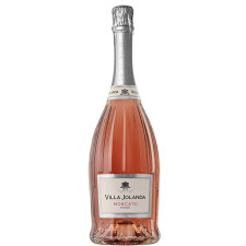 Ігристе вино Москато Розе, Вілла Іоланда / Moscato Rose, Villa Jolanda, рожеве солодке 6.5% 0.75л mini slide 1