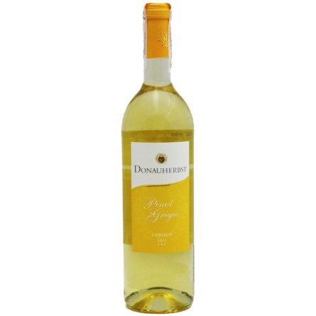 Вино Піно Гріджио / Pinot Grigio, Donauherbst, біле напівсолодке 0.75л