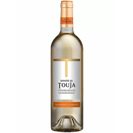 Вино Кот де Гасконь / Cotes de Gascogne, Domaine du Touja, біле напівсолодке 0.75л slide 1