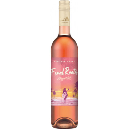 Вино "Ферал Рутс" Уайт Зінфандель / "Feral Roots" White Zinfandel, The Wine Group, рожеве напівсолодке 0.75л