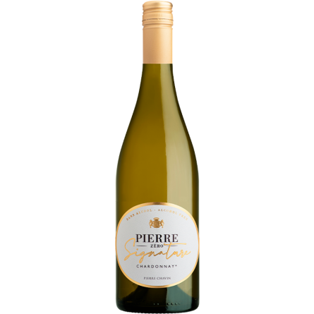 Безалкогольне вино П'єр Зеро, Сігначе Шардоне / Pierre Zero, Signature Chardonnay, Domaines Pierre Chavin, біле напівсолодке 0.75л