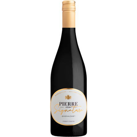 Безалкогольное вино Пьер Зеро, Сигначе Гренаш / Pierre Zero, Signature Grenache, Domaines Pierre Chavin, красное полусладкое 0.75л