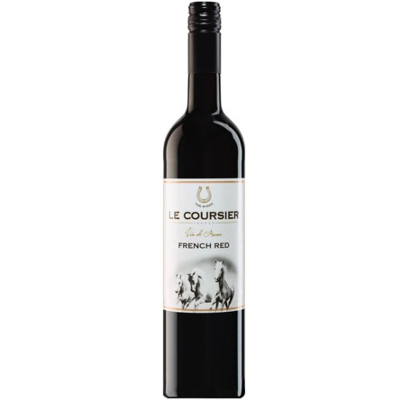 Вино Ле Курзиер Руж / Le Coursier Rouge, Einig-Zenzen, красное полусладкое 0.75л