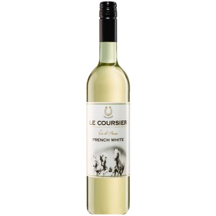 Вино Ле Курзиер Блан / Le Coursier Blanc, Einig-Zenzen, белое полусладкое 0.75л