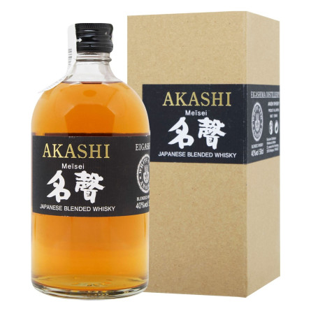 Виски Akashi Meisei 40% 0,5л