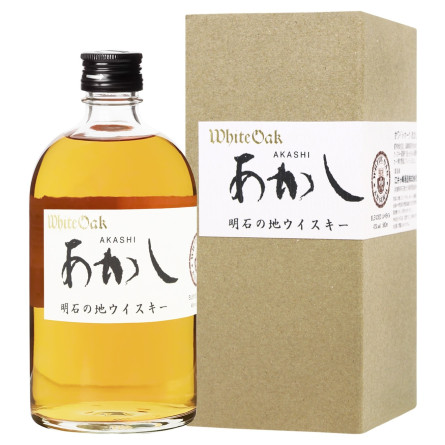 Виски Akashi White Oak Blended 40% 0,5л