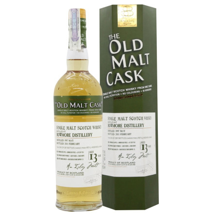 Віскі Old Malt Cask Bowmore Vintage 1997 13 років 50% 0,7л