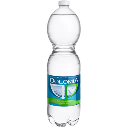 Мінеральна вода Доломія, Класік Фрізанте / Dolomia, Classic Frizzante, газ, ПЕТ, 1.5л