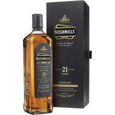 Віскі Бушмілс / Bushmills, 21 рік, 40%, 0.7л, в коробці mini slide 1