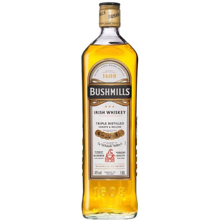 Виски Бушмиллс Ориджинал / Bushmills Original, 40%, 1л