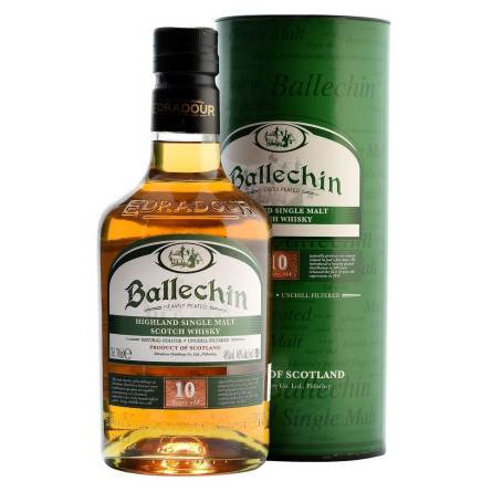 Виски Ballechin 10 лет 46% 0,7л
