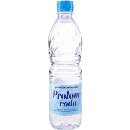 Мінеральна вода Пролом / Prolom, негазована, ПЕТ, 0.5л