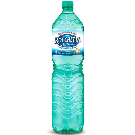 Мінеральна вода Роккетта Натурель / Rocchetta Naturale, негазована, 1.5л