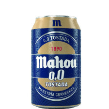 Безалкогольное пиво Тостада, Махоу / Tostada, Mahou, б/а, 0.33л mini slide 1