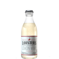 Напій газований Лобстерс, "Лимон М'ята" / Lobsters, "Lemon Mint", 0.2л mini slide 1