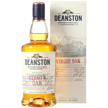 Виски Deanston Virgin Oak 46,3% 0,7л