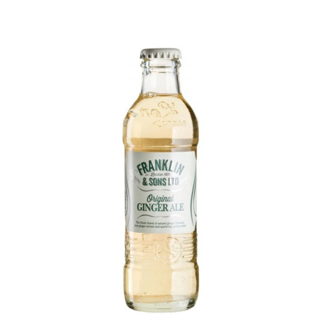 Напій газований Імбирний Єль / Ginger Ale, Franklin & Sons, 0.2л