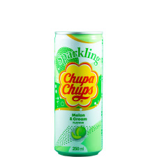 Напій газований Диня з вершками, Чупа Чупс / Melon Cream, Chupa Chups, 0.25л mini slide 1