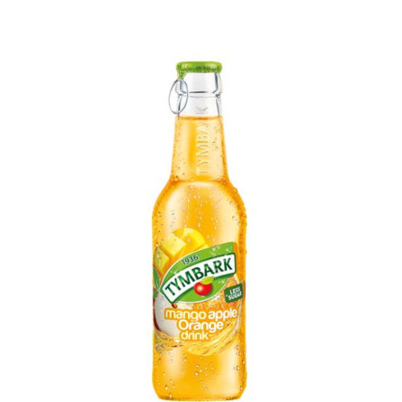 Напиток газированный мангово-яблочно- апельсиновый / Mango-Apple-Orange, Tymbark, 0.25л