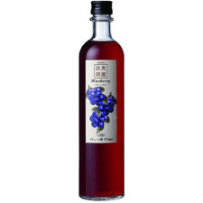 Плодове вино Годо, Лохина / GoDo, Blueberry, червоне солодке 0.515л mini slide 1