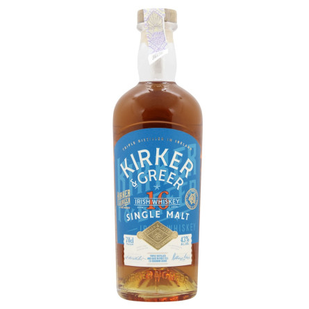 Виски Kirker & Greer Shamrock 16 лет 43% 0,7л