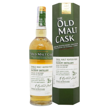 Виски Old Malt Cask Macduff 1990 21yo 50% 0,7л