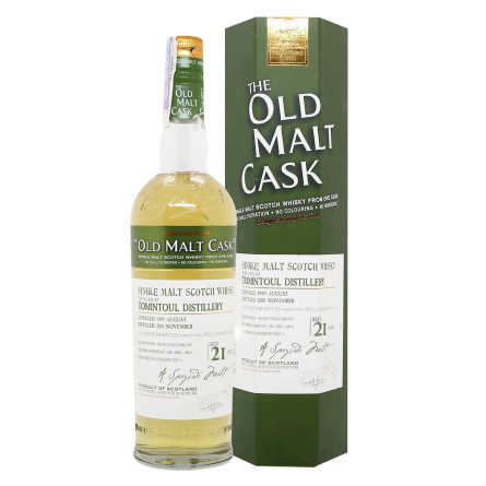 Виски Old Malt Cask Tomintoul 1989 21yo 50% 0,7л