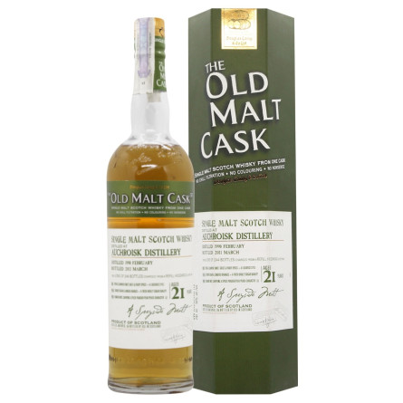 Виски Old Malt Cask Auchroisk Vintage 1990 21 год 50% 0,7л