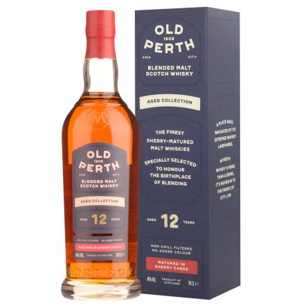 Виски Old Perth 12 лет 46% 0,7л