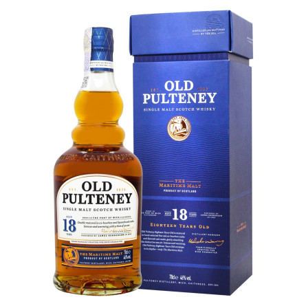 Виски Old Pulteney 18yo 46% 0,7л