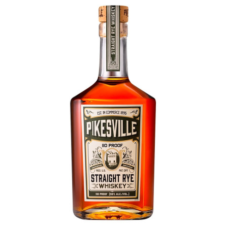 Виски Pikesville Straight Rye 55% 0,75л