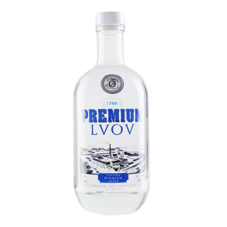 Водка Premium Lvov 40% 0,7л