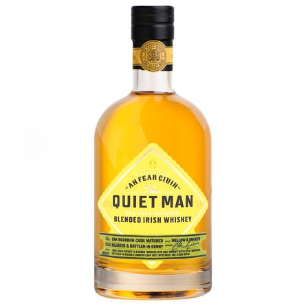 Віскі The Quiet Man 40% 0,5л