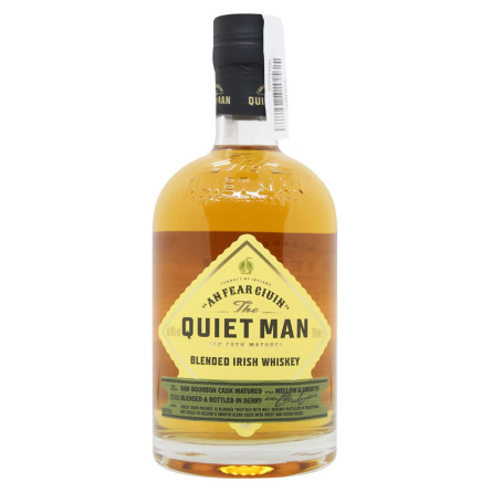Віскі The Quiet Man 40% 0,7л
