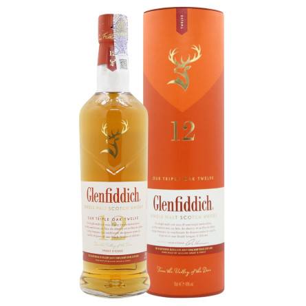 Виски Glenfiddich Triple Oak 12 лет 40% 0,7л